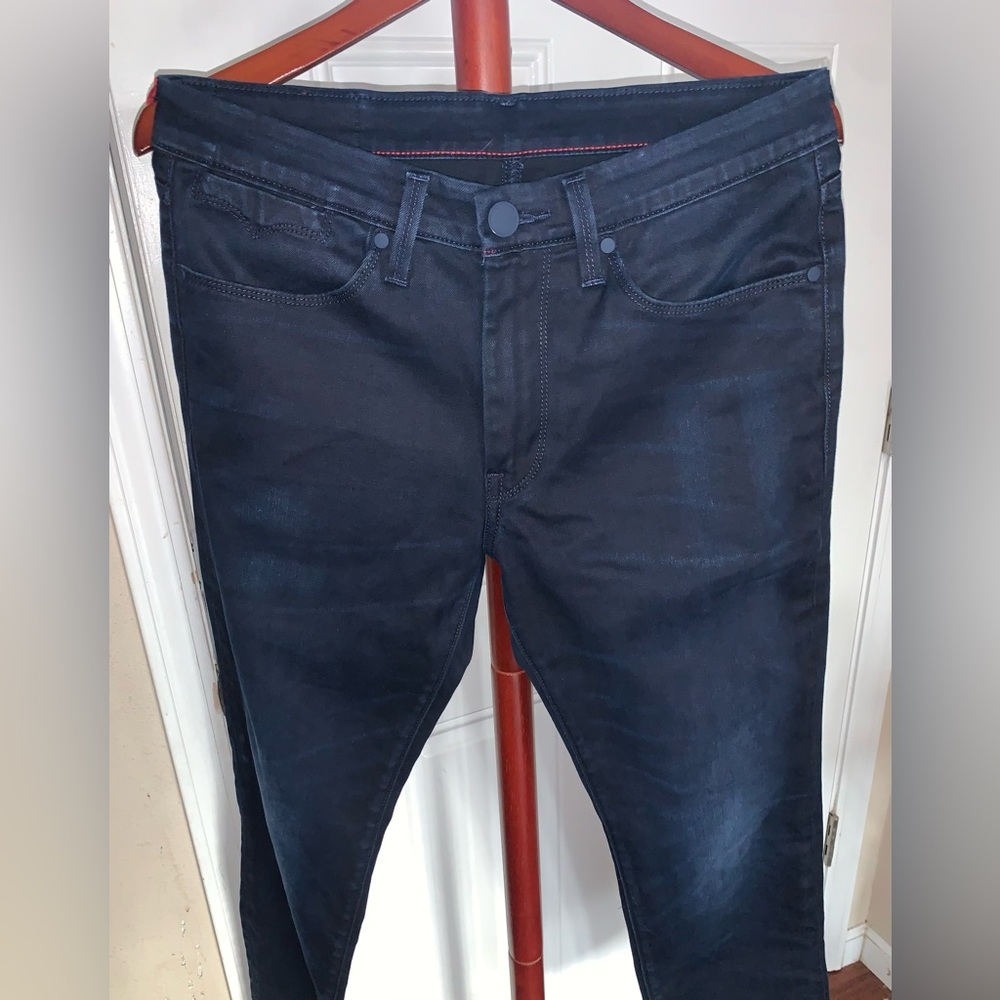 Levi's 87337-0003 511 Navy Mid Rise Slim Fit Jeans, 32x34, great condition!